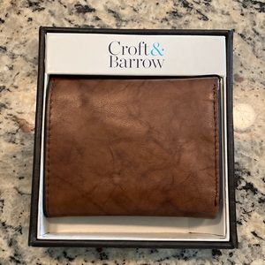 Croft & Barrow Leather Wallet